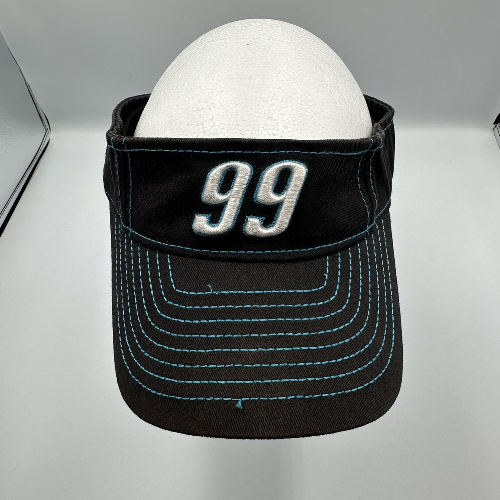 Roush Fenway Racing Hat Cap Strap Back NASCAR Racing Carl Edwards‎ 99 Mens